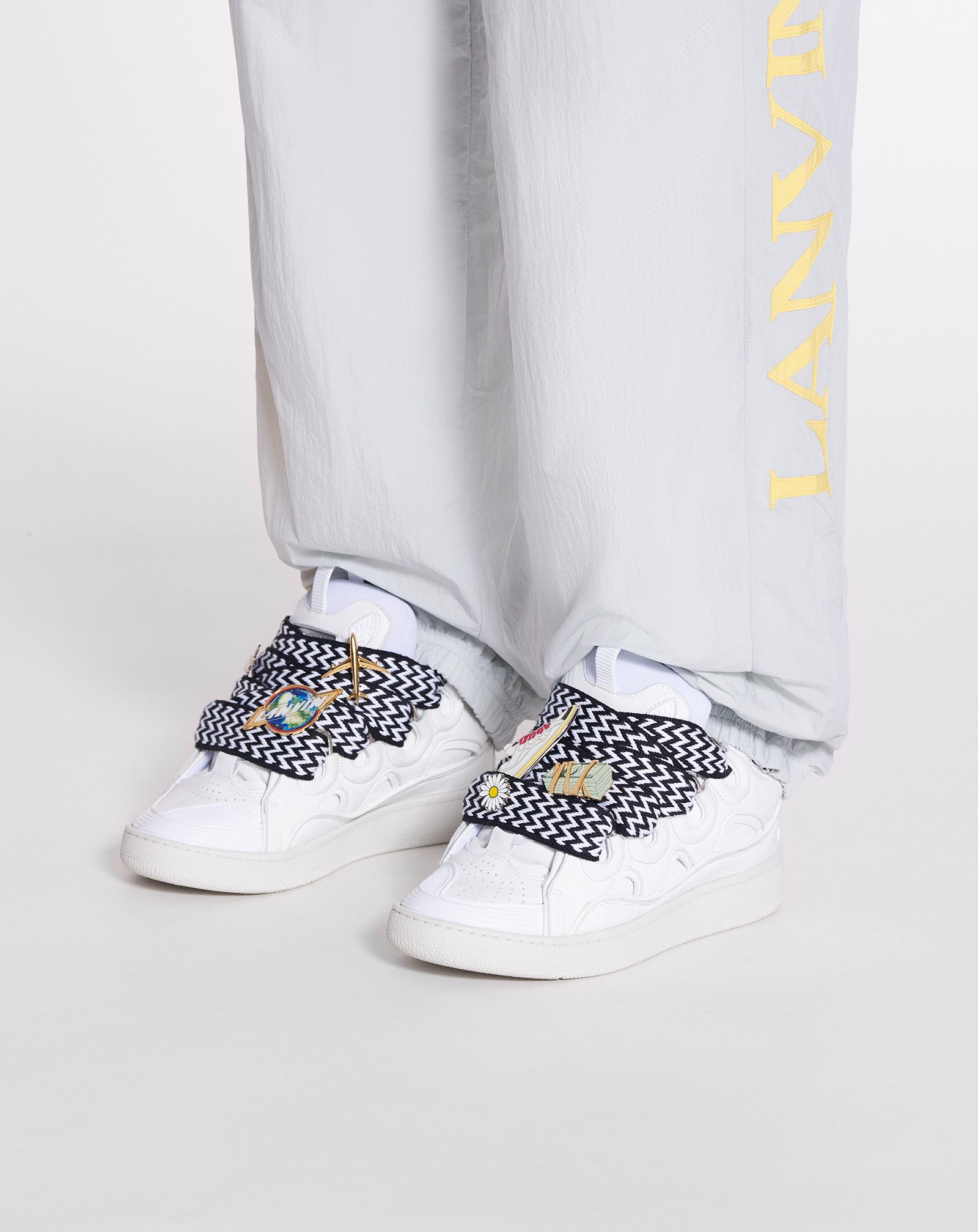 LANVIN x FUTURE CURB 3.0 WHITE/BLACK
