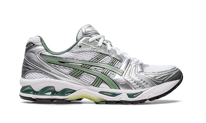 Asics® Gel-Kayano 14 White Pure Silver Slate Grey