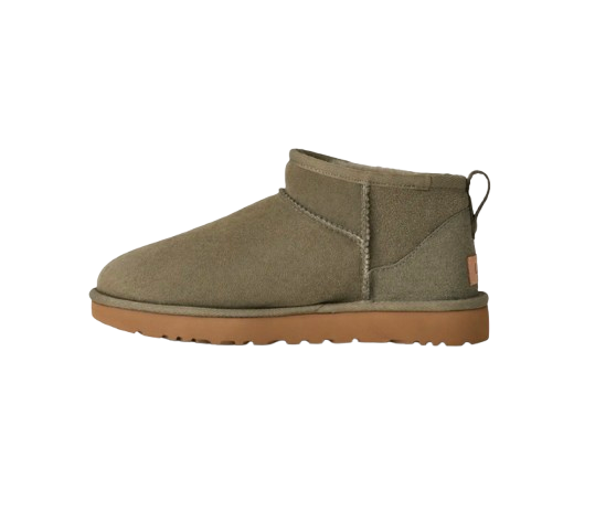 UGG Femme Botte Classic Ultra Mini Vert