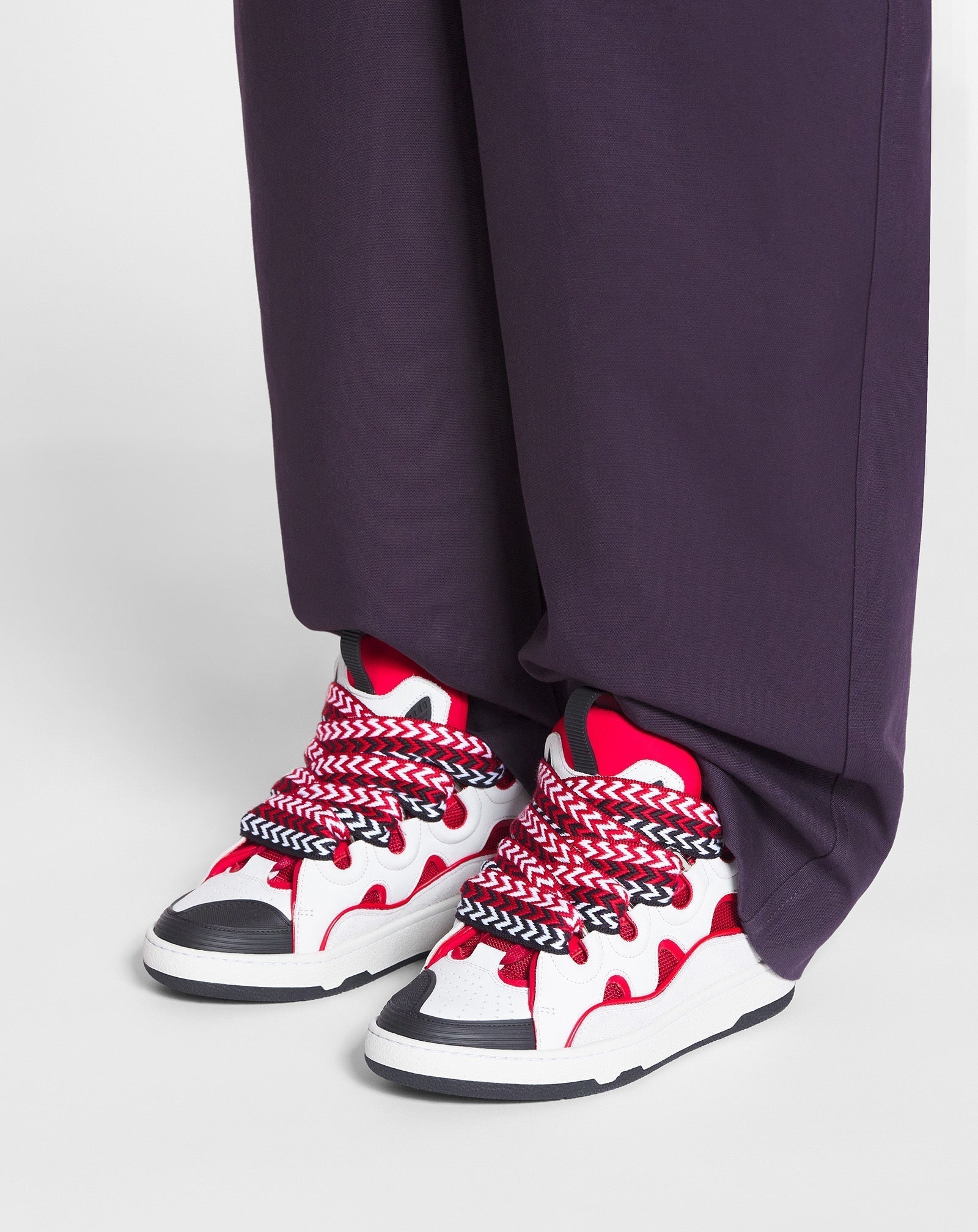 LANVIN WHITE AND RED